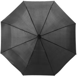 Parapluie 21,5" publicitaire pliant 3 sections à ouverture et fermeture automatiques express