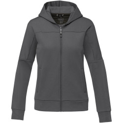 Veste publicitaire Nubia en tricot performance à fermeture zippée intégrale pour femme