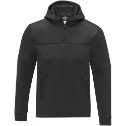 Sweat publicitaire à capuche anorak à demi zip Sayan pour homme