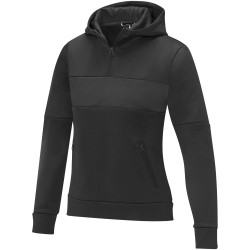 Sweat publicitaire à capuche anorak à demi zip Sayan pour femme Sweat publicitaire à capuche anorak à demi zip Sayan pour femme