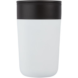 Tasse publicitaire Nordia de 400 ml recyclée à double paroi