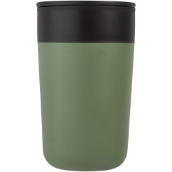 Tasse publicitaire Nordia de 400 ml recyclée à double paroi