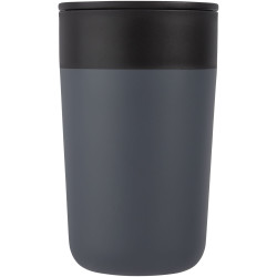 Tasse publicitaire Nordia de 400 ml recyclée à double paroi