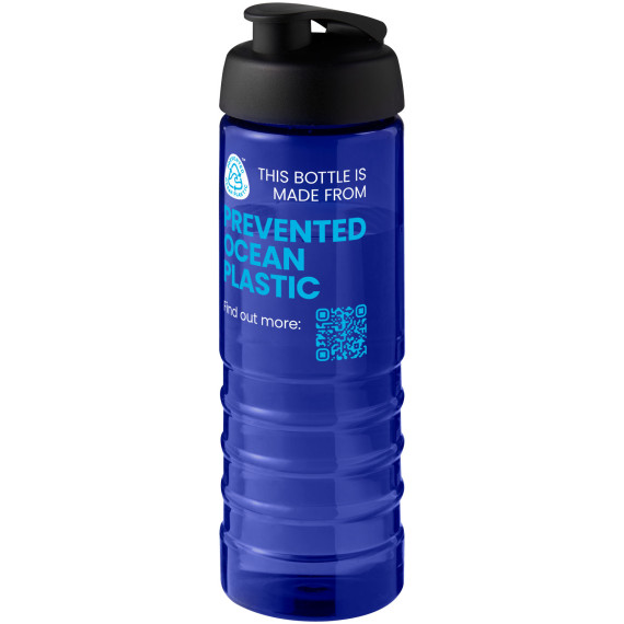 Bouteille publicitaire de sport H2O Active® Eco Treble de 750 ml avec couvercle à bascule Bouteille publicitaire de sport H2O Active® Eco Treble de 750 ml avec couvercle à bascule