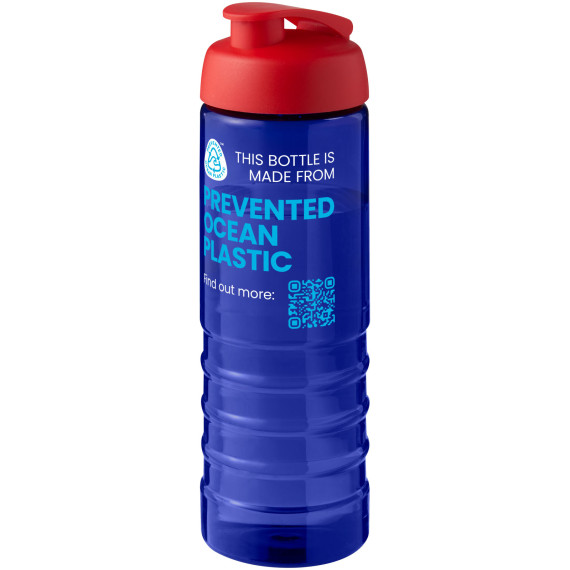 Bouteille publicitaire de sport H2O Active® Eco Treble de 750 ml avec couvercle à bascule Bouteille publicitaire de sport H2O Active® Eco Treble de 750 ml avec couvercle à bascule