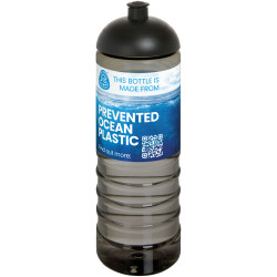 Bouteille publicitaire de sport H2O Active® Eco Treble de 750 ml avec couvercle dôme
