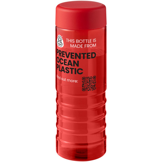 Bouteille publicitaire de sport H2O Active® Eco Treble de 750 ml avec couvercle vissé Bouteille publicitaire de sport H2O Active® Eco Treble de 750 ml avec couvercle vissé