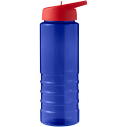 Bouteille publicitaire de sport H2O Active® Eco Treble de 750 ml avec couvercle à bec verseur