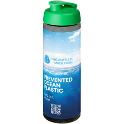 Bouteille publicitaire de sport H2O Active® Eco Vibe de 850 ml avec couvercle à bascule Bouteille publicitaire de sport H2O Active® Eco Vibe de 850 ml avec couvercle à bascule