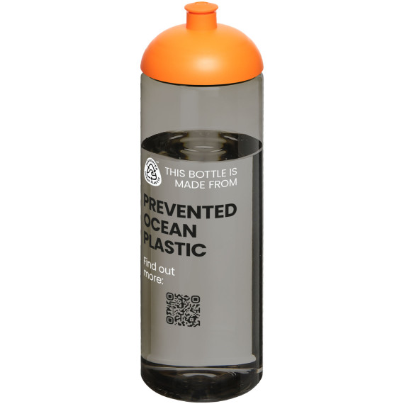 Bouteille publicitaire de sport H2O Active® Eco Vibe de 850 ml avec couvercle dôme Bouteille publicitaire de sport H2O Active® Eco Vibe de 850 ml avec couvercle dôme