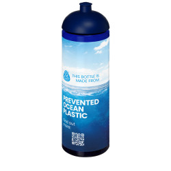 Bouteille publicitaire de sport H2O Active® Eco Vibe de 850 ml avec couvercle dôme Bouteille publicitaire de sport H2O Active® Eco Vibe de 850 ml avec couvercle dôme