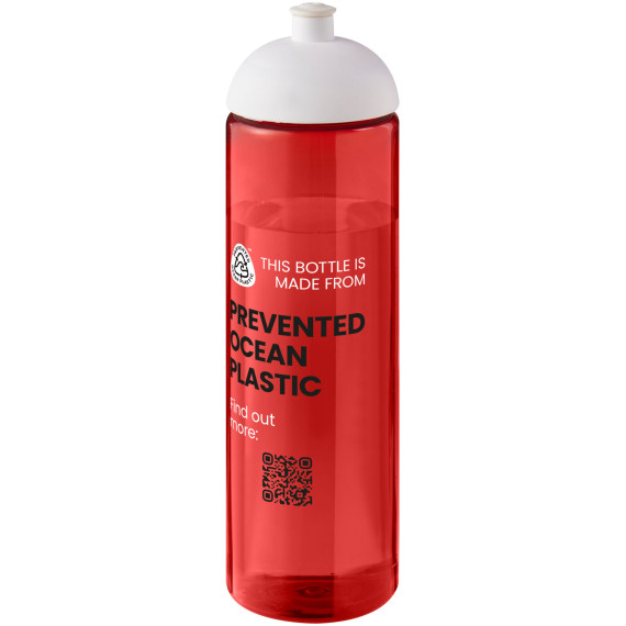 Bouteille publicitaire de sport H2O Active® Eco Vibe de 850 ml avec couvercle dôme Bouteille publicitaire de sport H2O Active® Eco Vibe de 850 ml avec couvercle dôme