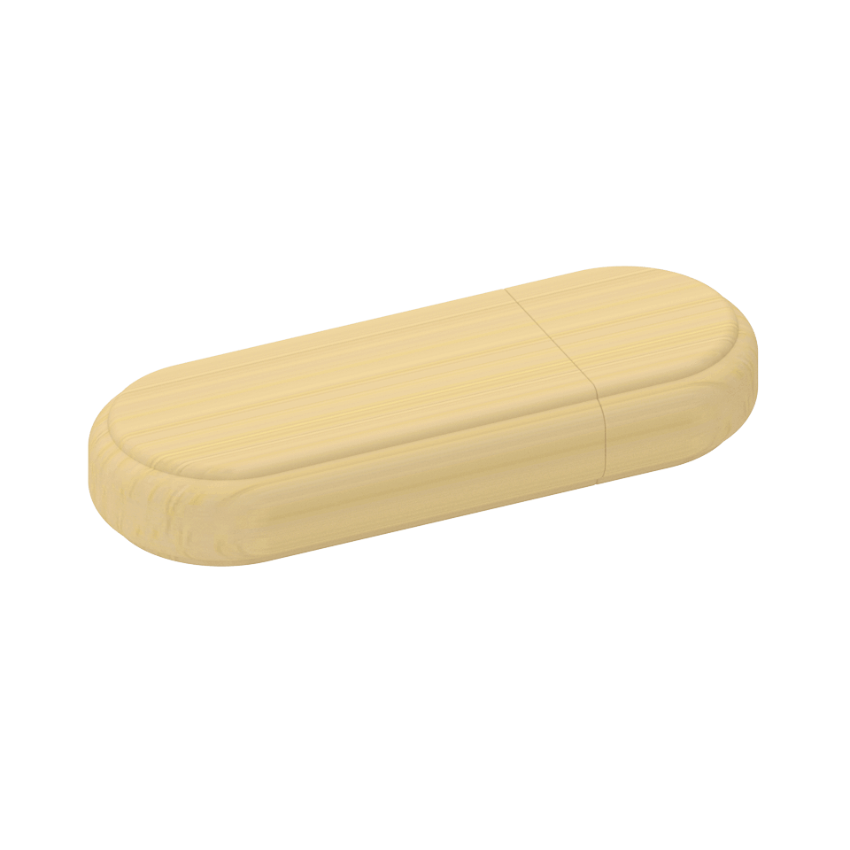 Clé USB écologique personnalisée Bois Trailer