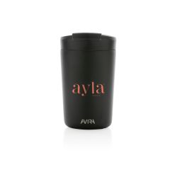 Mug publicitaire 300ml en acier recyclé RCS Avira Alya