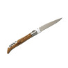 Couteau publicitaire Tradition 12cm tire-bouchon frêne (avec étui)