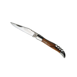 Couteau publicitaire Tradition 11cm tire-bouchon olivier