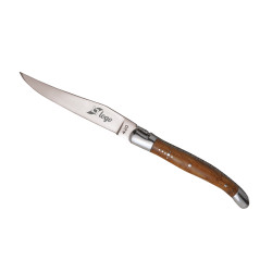 Set publicitaire de 6 couteaux de table Tradition olivier