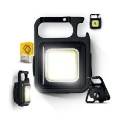 Lampe Led COB compact personnalisable rechargeable multiposition dos aimanté