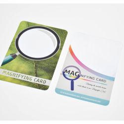 Loupe format carte de crédit personnalisable quadri
