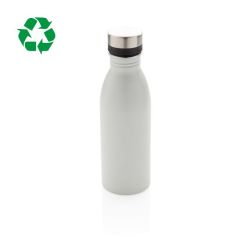 Bouteille publicitaire d’eau 500ml en acier inoxydable RCS recyclé