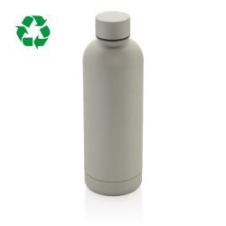 Bouteille publicitaire isotherme 500ml en acier inoxydable RCS recyclée