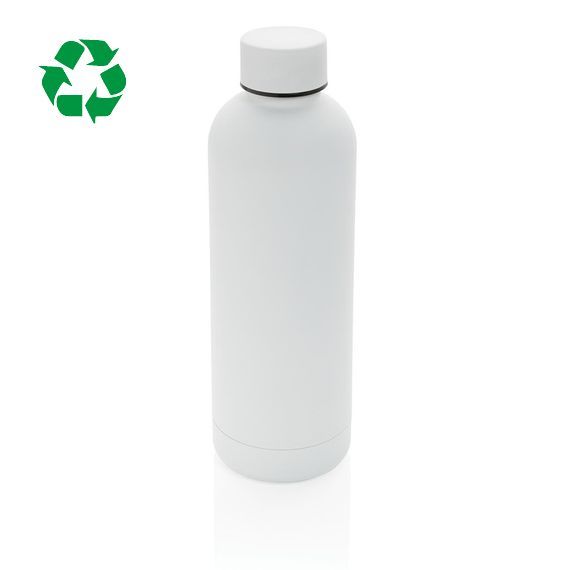 Bouteille publicitaire isotherme 500ml en acier inoxydable RCS recyclée