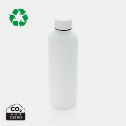 Bouteille publicitaire isotherme 500ml en acier inoxydable RCS recyclée