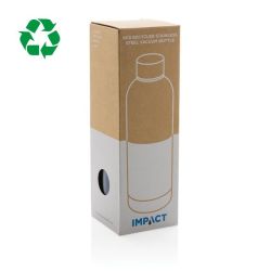 Bouteille publicitaire isotherme 500ml en acier inoxydable RCS recyclée