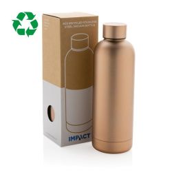 Bouteille publicitaire isotherme 500ml en acier inoxydable RCS recyclée