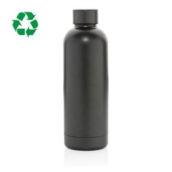 Bouteille publicitaire isotherme 500ml en acier inoxydable RCS recyclée