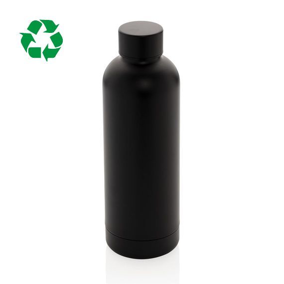 Bouteille publicitaire isotherme 500ml en acier inoxydable RCS recyclée