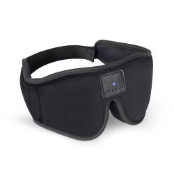 Masque publicitaire de sommeil écouteurs Bluetooth®