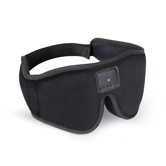 Masque publicitaire de sommeil écouteurs Bluetooth®