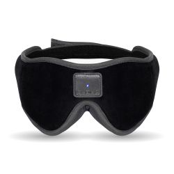 Masque publicitaire de sommeil écouteurs Bluetooth®