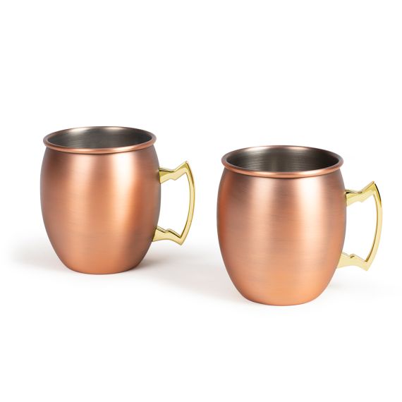 Set publicitaire de 2 Moscow mule