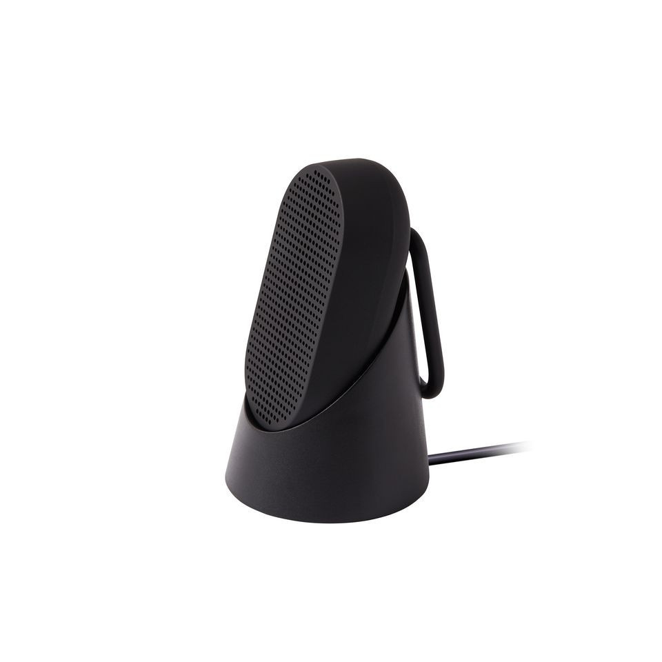 Haut-parleur publicitaire Bluetooth® avec mousqueton intégré