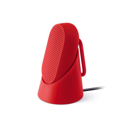 Haut-parleur publicitaire Bluetooth® avec mousqueton intégré