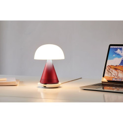 Grande lampe publicitaire audio DEL portative