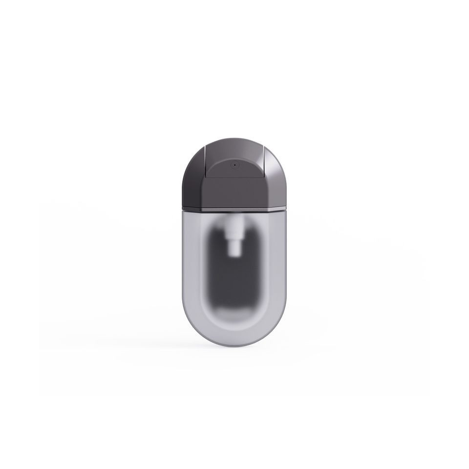 Dispenseur publicitaire automatique de gel hydroacoholique à domicile et au bureau