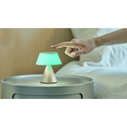 Lampe publicitaire LED portative avec fonction de synchronisation exclusive des ampoules mutliples