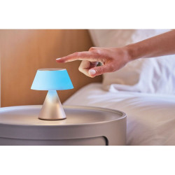 Lampe publicitaire LED portative avec fonction de synchronisation exclusive des ampoules mutliples