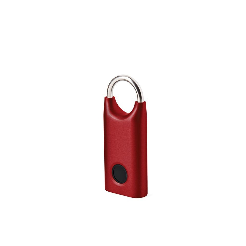 Cadenas publicitaire biométrique pour empreintes digitales