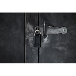 Cadenas publicitaire biométrique pour empreintes digitales