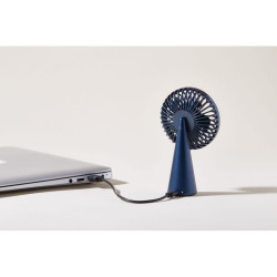 Mini ventilateur publicitaire portatif avec charge sans fil