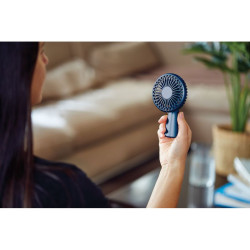 Mini ventilateur publicitaire portatif avec charge sans fil