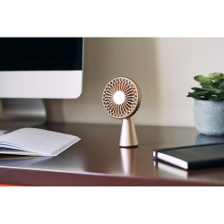 Mini ventilateur publicitaire portatif avec charge sans fil