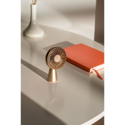 Mini ventilateur publicitaire portatif avec charge sans fil