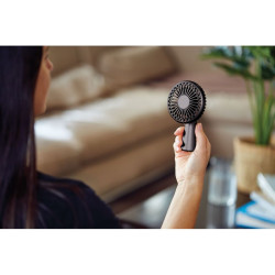 Mini ventilateur publicitaire portatif avec charge sans fil