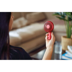 Mini ventilateur publicitaire portatif avec charge sans fil