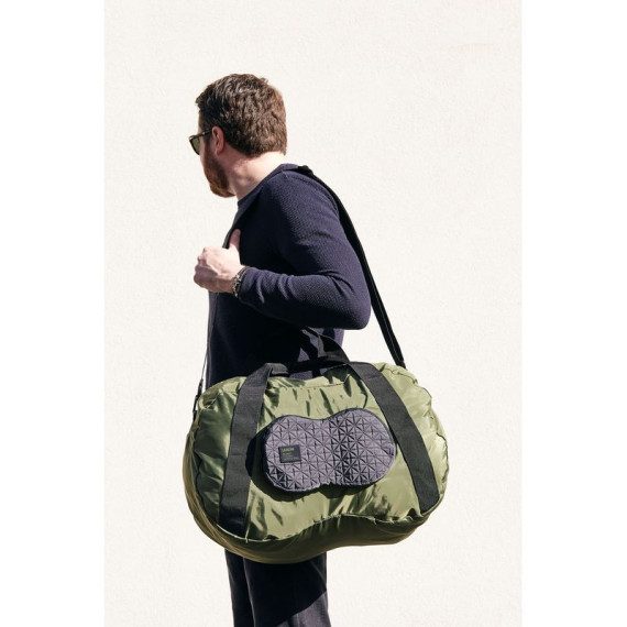 Sac publicitaire de voyage repliable en pochette compacte Capacité : 54 L